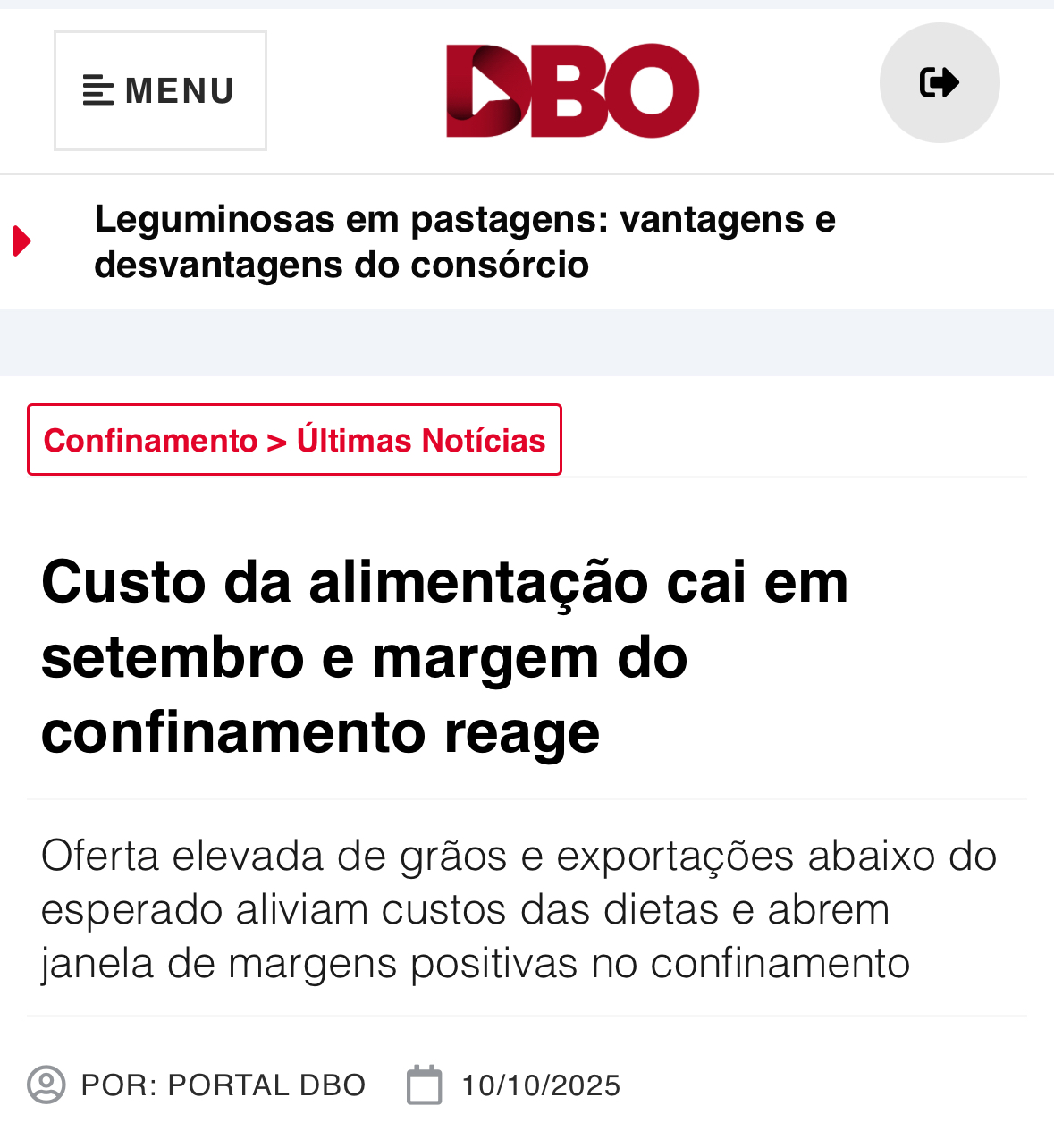 Canal Rural — agosto 2025